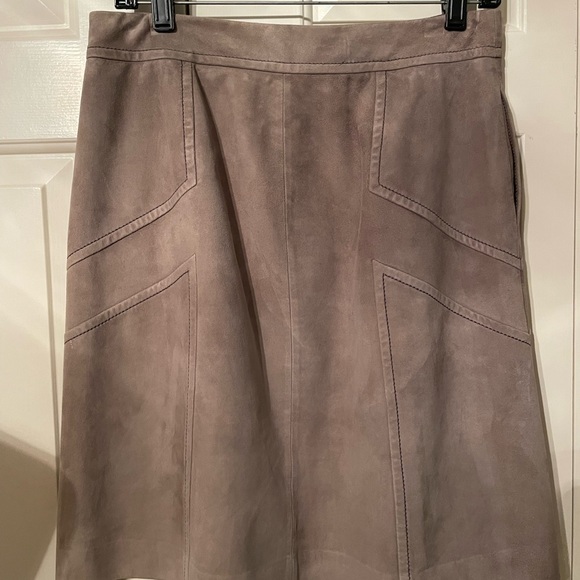 Lafayette 148 suede skirt - Picture 7 of 7